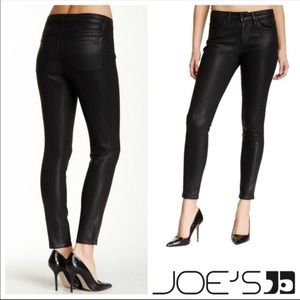 Black Coated Joe’s Jeans Skinny Mid-Rise Size 27